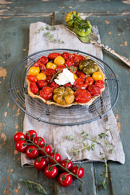 Tarte Tatin mit Tomaten | Seelenschmeichelei