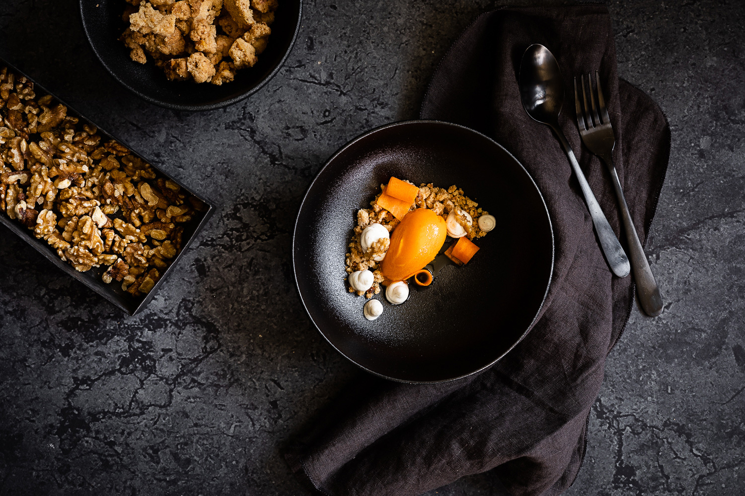 Deconstructed Carrot Cake | Karottensorbet | seelenschmeichelei.de