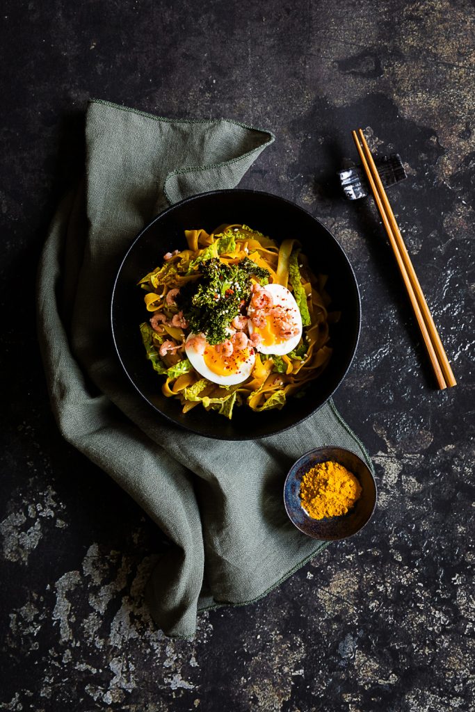 Rezept für Fried Noodles | Bratnudeln mit Krabben | seelenschmeichelei.de