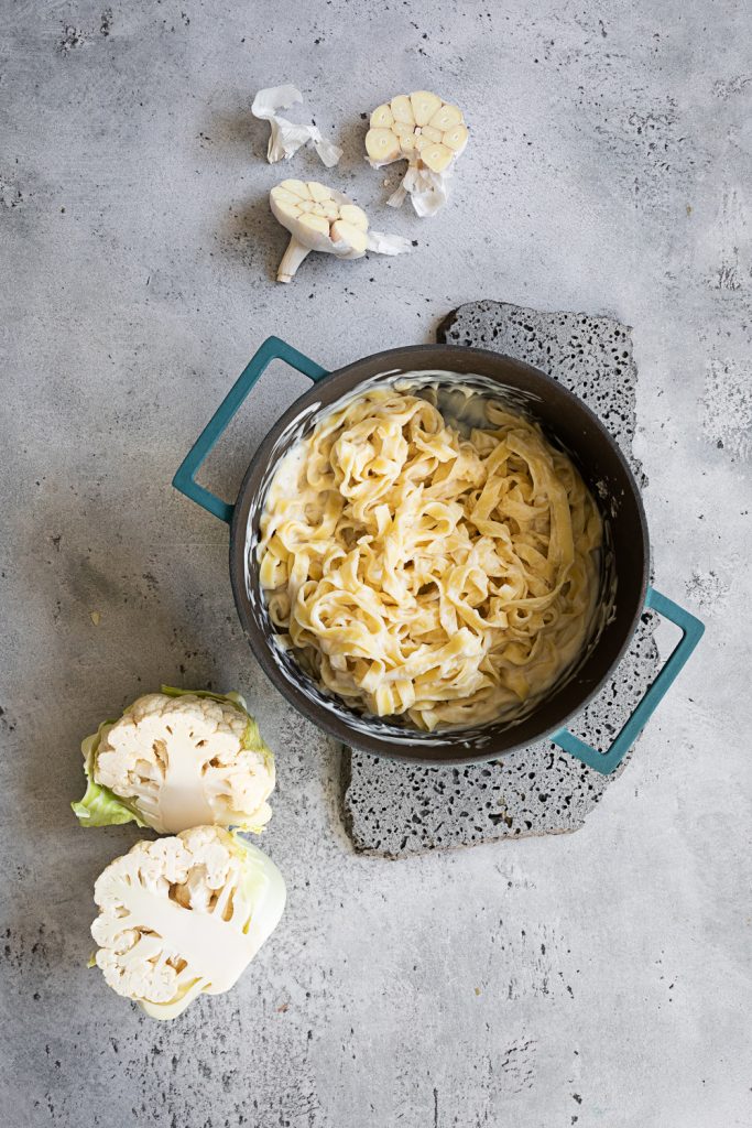 Blumenkohl Alfredo | Pasta Blumenkohl Sauce | seelenschmeichelei.de