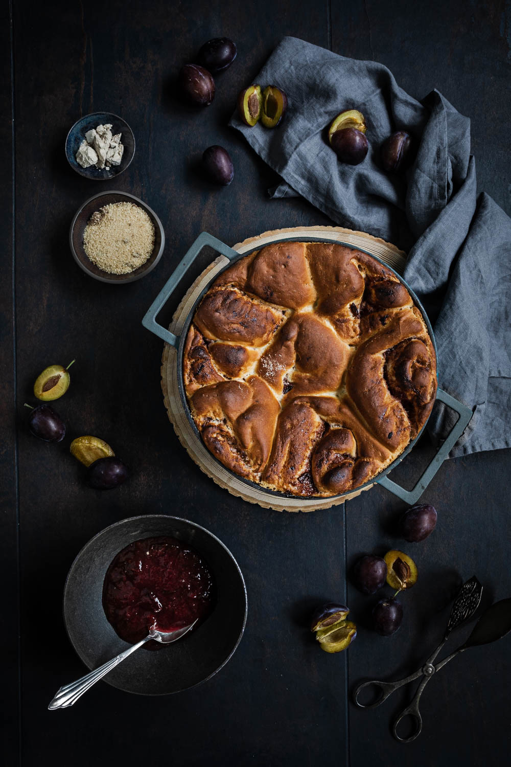 Zwetschgen Schnecken | Pflaumen Schnecken | seelenschmeichelei.de