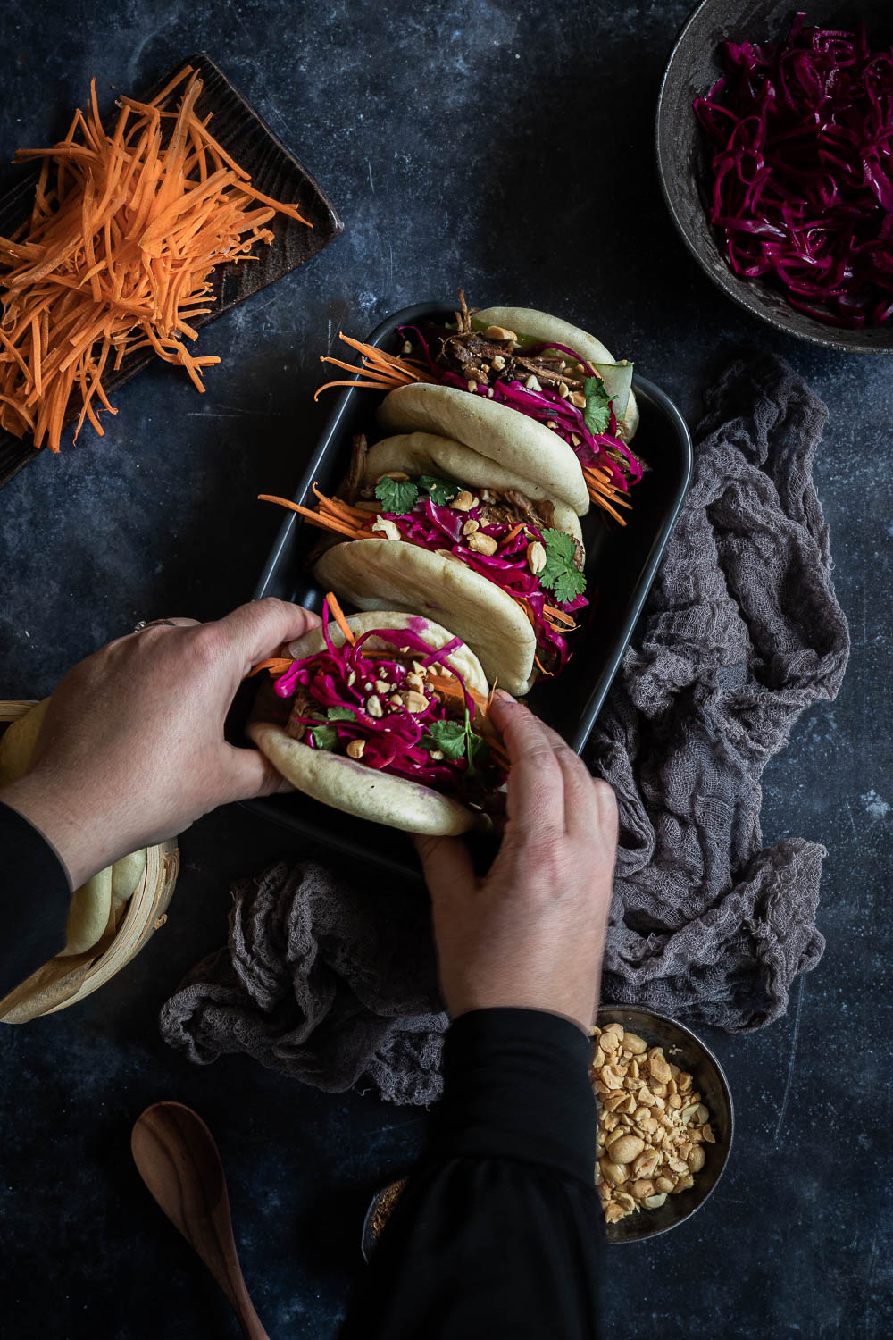 Rezept für Pulled Pork Bao Buns | seelenschmeichelei.de