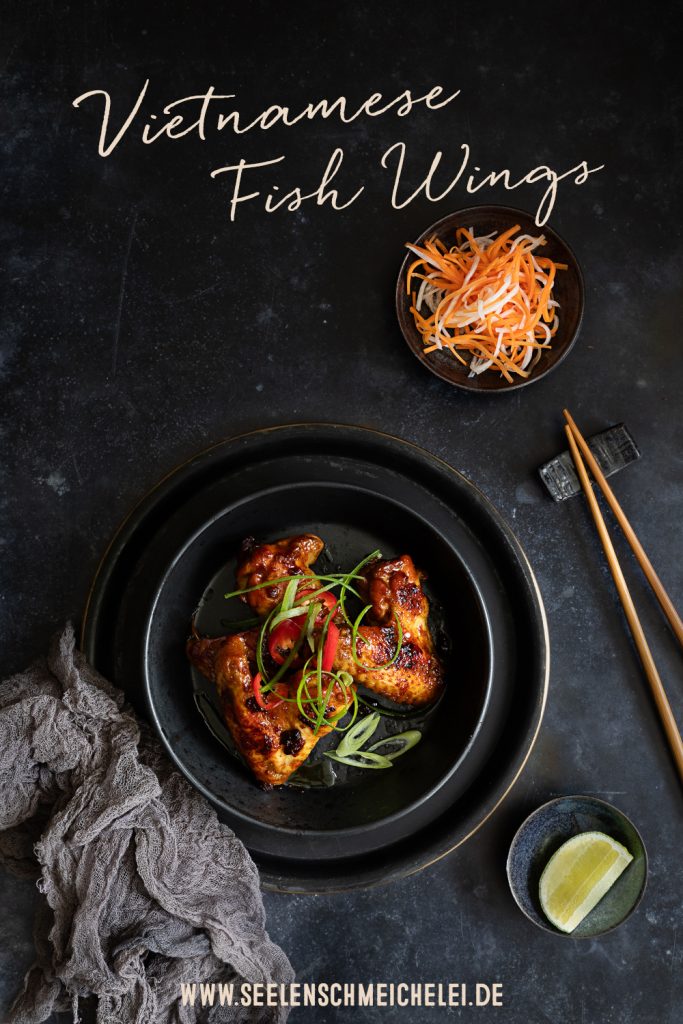 Vietnamesische Chicken Wings &amp; schnelle Gemüse Pickles